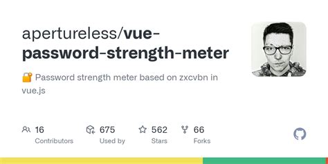 zxxcvn|Vue 密码强度测试器(Password Strength Meter) .